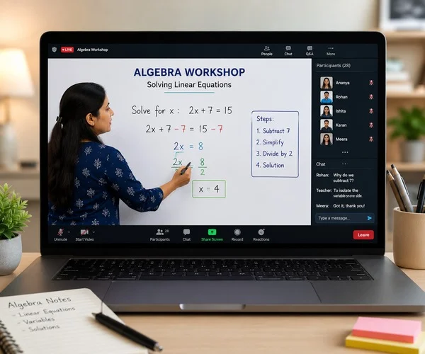 Maths Made Easy — Algebra Workshop